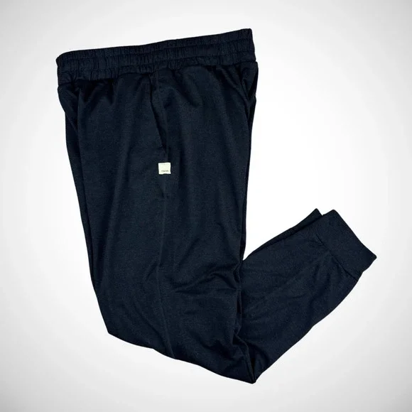 Vuori Boyfriend Joggers Women's size S DreamKnit™ Sweatpants Black Heather - Picture 3 of 9